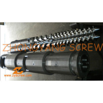 Herstellung von PVC-Rohr Bimetall Twin Conical Screw Barrel